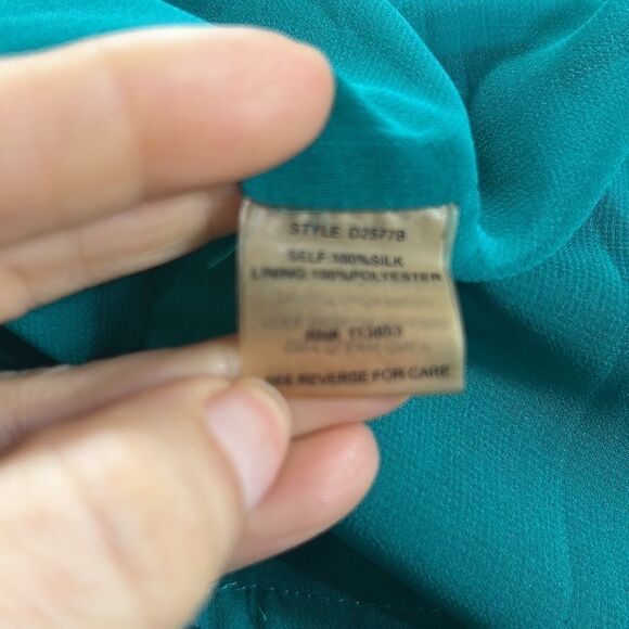 Sugar lips silk dress Sz-Medium - Picture 8 of 8